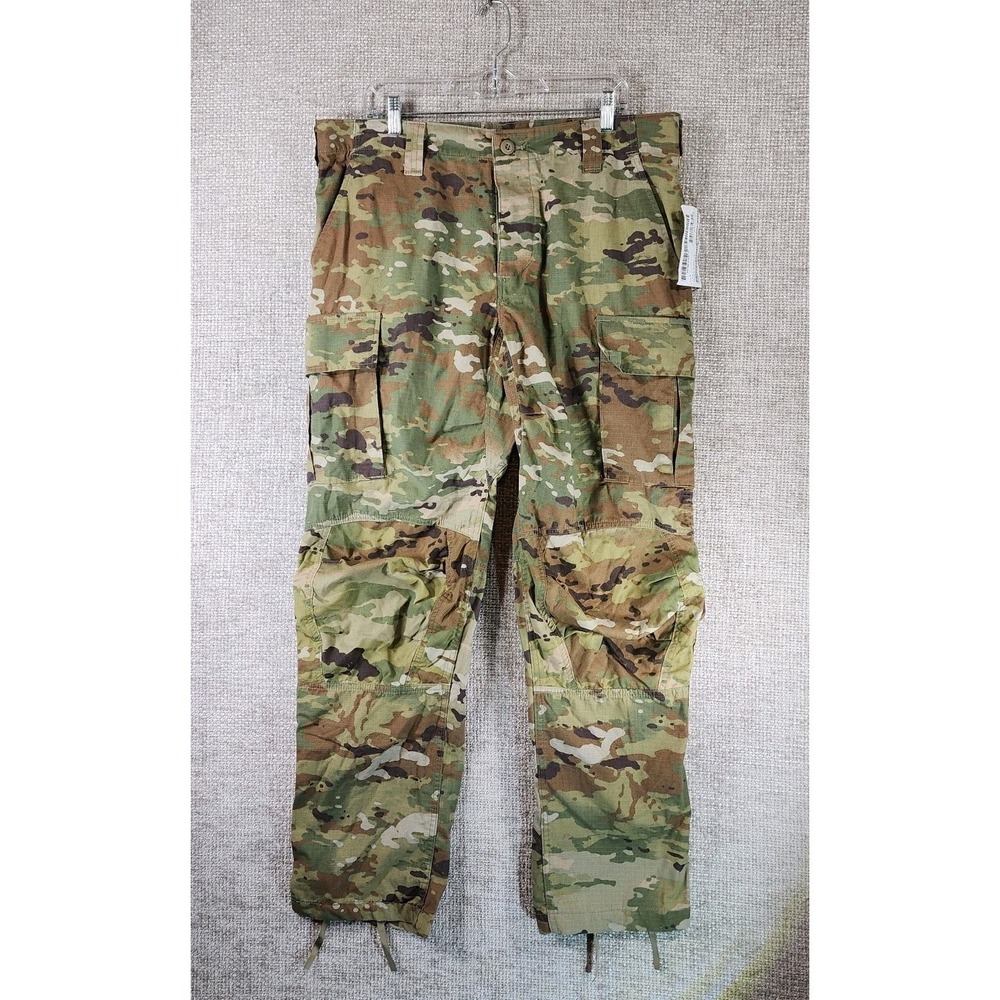 US Army Cargo Pants Mens Large 36x33 Camouflage Combat Uniform Trousers NEW